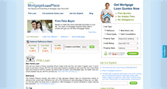 Desktop Screenshot of mortgageloanplace.com
